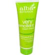 Alba Very Emollient Moisturizing Cream Shave - Coconut Lime