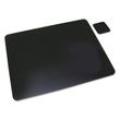 Artistic Leather Desk Pad with Coaster