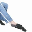 Flexible Sock Aid-In use