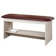 Clinton Flat Top Style Line Straight Line Treatment Table with Full Shelf