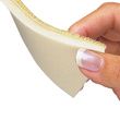 Thick Padded Foam Backing Lined Loop With Soft Tricot