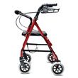 Graham Field Four-Wheel Rollator with Removable Wire storage Basket