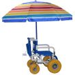 Buy  MJM All Terrain Beach Wheelchair, 722-ATC-YEL