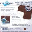 CareActive Quilted Brown Seat Protector