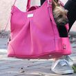 Doggie Design Mia Michele Dog Carry Bag - Pink Yerrow Color