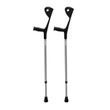 Vive Mobility Forearm Crutches Black