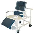 MJM International Bariatric Reclining Shower And Commode Chair
