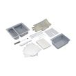Amsino AMSure Tracheostomy Clean And Care Two Compartment Trays