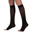 Open Toe Knee High 15-20mmHg Therapeutic Compression Stockings