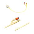 Amsino AMSure Two-Way Silicone-Coated Foley Catheter With 30cc Balloon Capacity