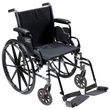 Drive Cruiser X4 Lightweight Dual-Axle Wheelchair With Swing-Away Footrests
