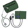 Dual Head Stethoscope Combination Kit (Hunter Green)