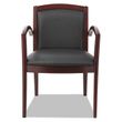 Alera Reception Lounge 500 Series Arch Back Solid Wood Chair