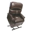 Pride Classic Three Position Full Recline Chaise Lounger Walnut Upholstry