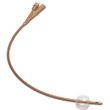 Covidien Dover Two-Way Silver Hydrogel Coated Foley Catheter - 5cc Balloon Capacity