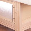 Oakwork Clinician Premiere Electric-Hydraulic Flat Top- Colonial Molding Design And Frosted Door
