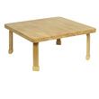 Childrens Factory Angeles Square Naturalwood Table Top