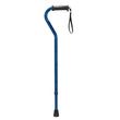 Drive Adjustable Height Offset Handle Cane With Comfortable Gel Hand Grip