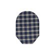 C&S Daily Wear Close End Blue Plaid Ostomy Pouch Cover