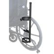 Oxygen Tank Holder-Attached To Wheelchair