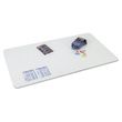 Artistic KrystalView Desk Pad with Antimicrobial Protection