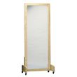 Bailey Adult Posture Mirror With Floor Stand And Casters