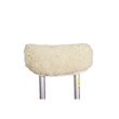 Essential Medical Sheepette Synthetic Lambskin Arm And Grip Crutch Covers Set