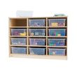 Childrens Factory Angeles 12 Tray Storage Cabinet