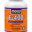 NOW Foods Vitamin E 400iu Dietary Supplement