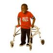 Kaye Posture Control Four Wheel Walker With Front Swivel And Silent Rear Wheel For Small Children
