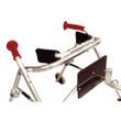 Kaye Posture Control Four Wheel Large Walker With Front Swivel And Installed Silent Rear Wheel - Pelvic Stabilizer Large Pad 