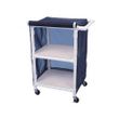 Healthline Two Shelf Linen Cart With Cover
