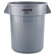 Rubbermaid Commercial Brute Round Container 2620-GRAY