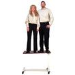 AMFAB Bariatric Overbed Table - 500 lbs Weight Capacity