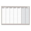 MasterVision Magnetic Dry Erase Calendar Board