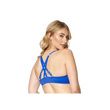 QT Intimates Night Fever Front Hook Strappy Back Bra - Back view
