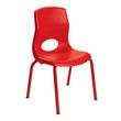 Childrens Factory Angeles Myposture Twelve-Inch High Chair - Red