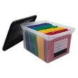 Innovative Storage Designs File Tote with Contents Label