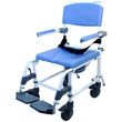 Healthline EZee Life Non-Tilt 22-Inch Seat Aluminum Rehab Shower Commode Chair