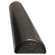 CanDo Black Composite Foam Roller - Half Round