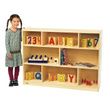 Childrens Factory Angeles Birch Mobile Divide 3-Shelf Storage