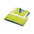 TechNiche Evaporative Traffic Safety Cooling Vest Hi viz lime