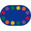 Childrens Factory Learning Carpets Seating Dots Primary Educational Rug