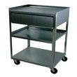 Ideal Three Shelf Mobile Stainless Drawer Cart