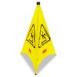 Rubbermaid Commercial Multilingual Pop-Up Safety Cone