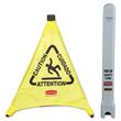 Rubbermaid Commercial Multilingual Pop-Up Safety Cone