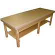 Bailey Bariatric 2" Upholstered Top Wood Treatment Table