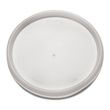  Dart Plastic Lids for Foam Cups, Bowls & Containers