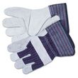 MCR Safety Mens Split Leather Palm Gloves