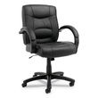 Alera Strada Leather Mid-Back Swivel/Tilt Chair
